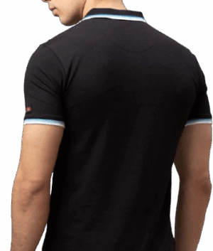 Contrast Sleeve Polo T-Shirt