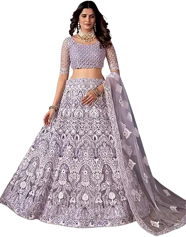 Designer Embroidered Lehenga Choli with Dupatta
