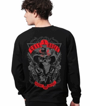 Guns N’ Roses “Welcome to the Jungle” Graphic Sweatshirt