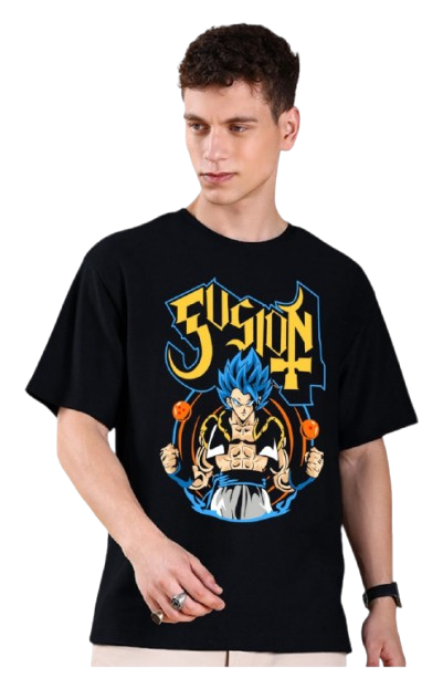 Fusion Warrior Graphic oversize T-Shirt