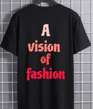 A Vision of Fashion” Gradient Graphic Tee